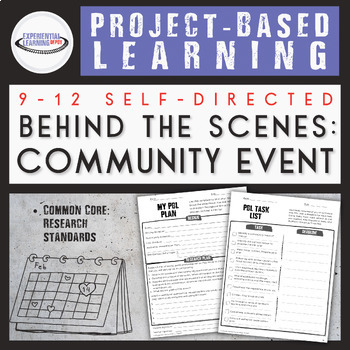 Preview of High School Project-Based Learning: Community Event Immersion