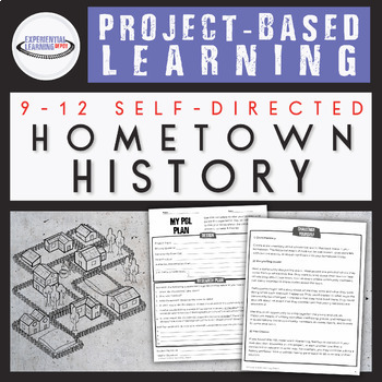 Preview of Hometown History Project-Based Learning for High School {Printable and Digital}
