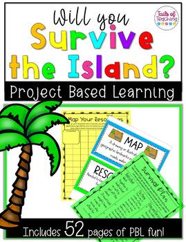 Preview of Project Based Learning Island Survival Project