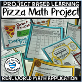 Project Based Learning Math 5th Grade PBL Pizza Fractions 