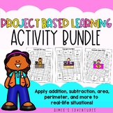 Project Based Learning Math Activity Worksheet MEGA BUNDLE