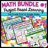 Project Based Learning Math Bundle #1 - 2nd Grade Math PBL