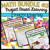 Project Based Learning Math Bundle #3 - 1st Grade Math PBL