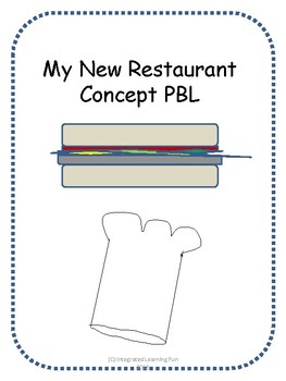 Preview of Project Based Learning - My New Restaurant Concept PBL