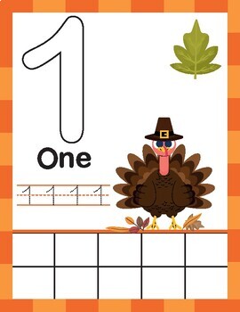 Preview of Thanksgiving Turkeys Theme Unit: Project-Based Learning for Numbers 1-10 (PreK)