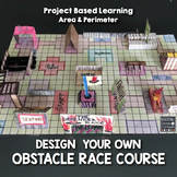 Project Based Learning: Obstacle Race Course with Area and Perimeter  (PBL)