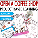 PROJECT BASED LEARNING MATH & ELA: Open a Coffee Shop With