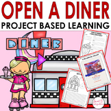Project Based Learning Math and Writing Unit - Open a Diner