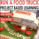 Design and Run a Food Truck - Project Based Learning Math STEM, With Digital PBL