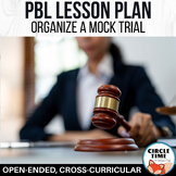 Project Based Learning, Organize a Mock Trial, PBL Lesson 