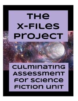 Preview of Project Based Learning Science Fiction Unit