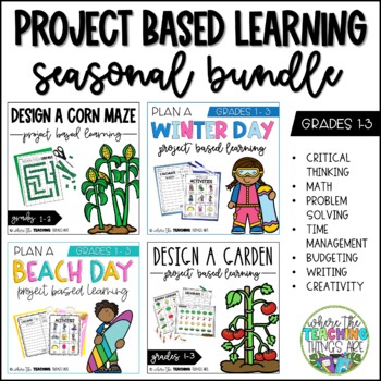 Preview of Project Based Learning Seasonal Bundle | Grades 1-3