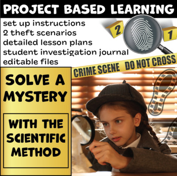 Preview of Project Based Learning: Solve a Mystery with Scientific Inquiry