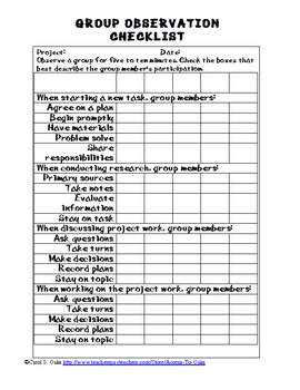 Project Based Learning Student Guide and Rubrics by Acorns to Oaks