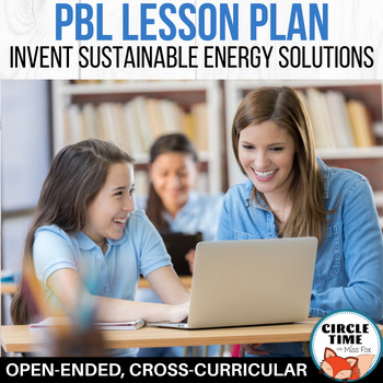 Preview of Project Based Learning, Sustainable Energy, PBL Lesson Plan Grades 6-8