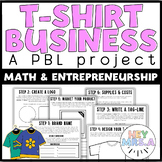 Project Based Learning | T-Shirt Business Math & Writing |