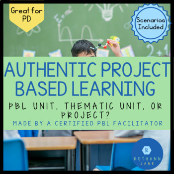 Preview of PBL Unit, Thematic Unit, or Project A Handout About Project Based Learning