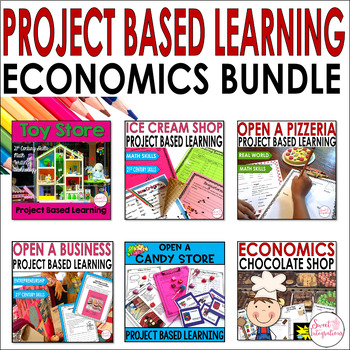 Preview of Project Based Learning - Economics Bundle - Entrepreneurship and Economics