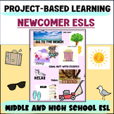 Newcomer ESL ELL Project Based Learning - Create a Collage