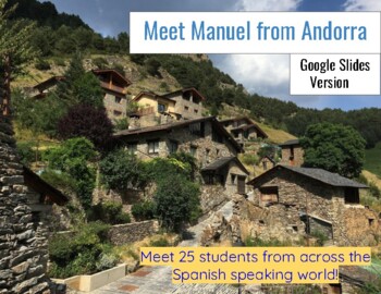 Preview of Project-Based Spanish Language Learning: Meet Manual from Andorra