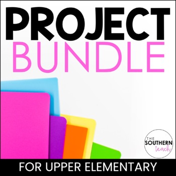 Preview of Project and Research Activity Bundle for Grades 3-5