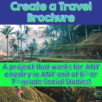 Preview of Project: Create a Travel Brochure