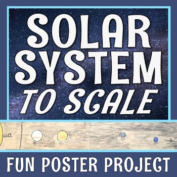 Scale Properties Of Objects In Solar System Activity Project To Scale Poster