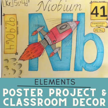 Preview of Project: Elements in Chemistry - Simple Project & Classroom Decor!