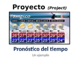 Project Example: Pronóstico del tiempo