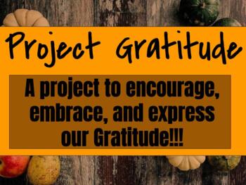Preview of Project Gratitude