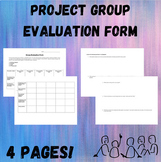 Project Group Evaluation Form
