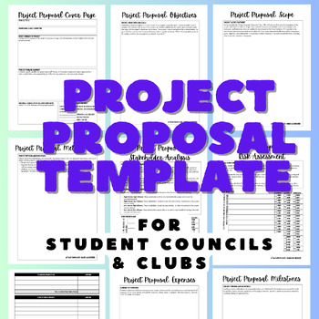 Preview of Project Proposal Template - Project Planning Guide