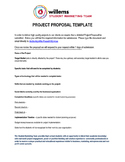 Project Proposal for student work in community