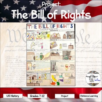 Project: The Bill of Rights by Around the World in 180 Days | TpT