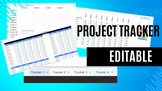 Project Tracker Template Project Based Learning PBL Classr