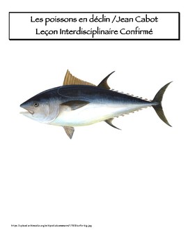 Preview of Project for Advanced French Students: Les Poissons en Déclin