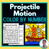 Projectile Motion Color By Number | Physics | Thanksgiving