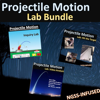 Preview of Projectile Motion Lab Bundle | Physics