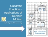 Projectile Motion Reference Page - Applications of Quadrat