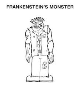 Preview of Projet Frankenstein parties de corps (Frankenstein Body Parts Project)