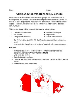 Preview of Projet basé sur les communautés francophones au Canada