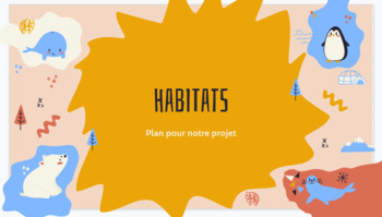 Preview of Projet d'Habitat: Planification Pour Une Diorame d'Habitat (Grade 4)