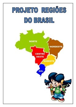 Preview of Projeto Regiões do Brasil - Alfabetização