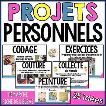 Preview of Projets personnels - French Passion Project