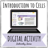 Prokaryotic and Eukaryotic Cells Digital Activity for Goog