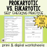 Prokaryotic vs. Eukaryotic Self Checking Practice