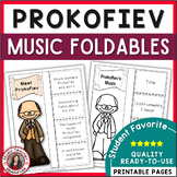 Music Composer Worksheets - PROKOFIEV Biography Research a