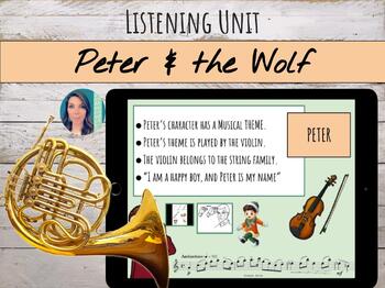 Preview of Prokofiev's "Peter & the Wolf" Storytelling & Listening Unit