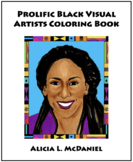 Prolific Black Visual Artists Coloring Book