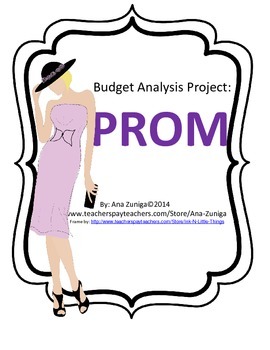 Preview of Prom Budget Analysis Project